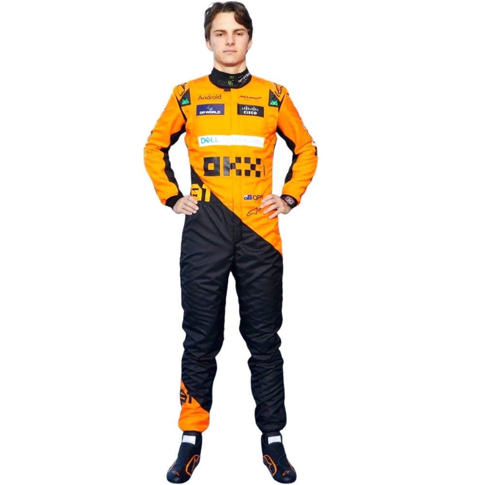 Future Racing Driver Suits McLaren Oscar Piastri F1 Team Race Suit 2024 – Choice Racing