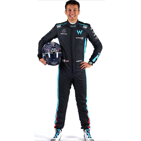 2022 New Alexander Albon F1 Race Suit Williams Racing