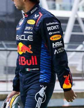 Sergio Pérez Red Bull Suit 2024