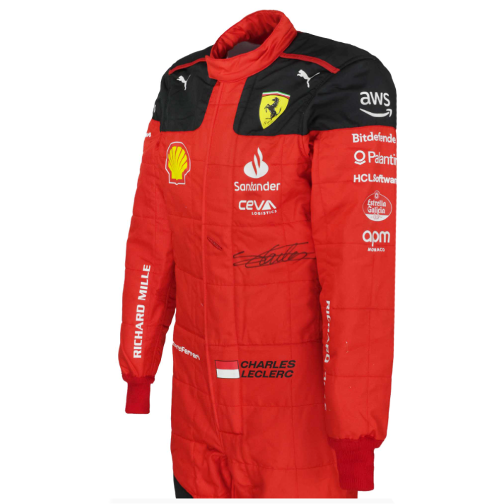 Charles Leclerc Scuderia Ferrari Race Suit 2023