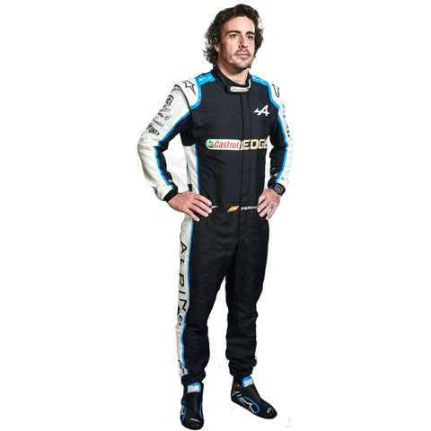 2021 FERNANDO ALONSO ALPHINE F1 RACE SUIT