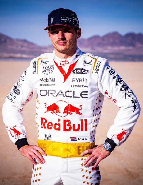 Las Vegas Max Verstappen Red Bull Suit