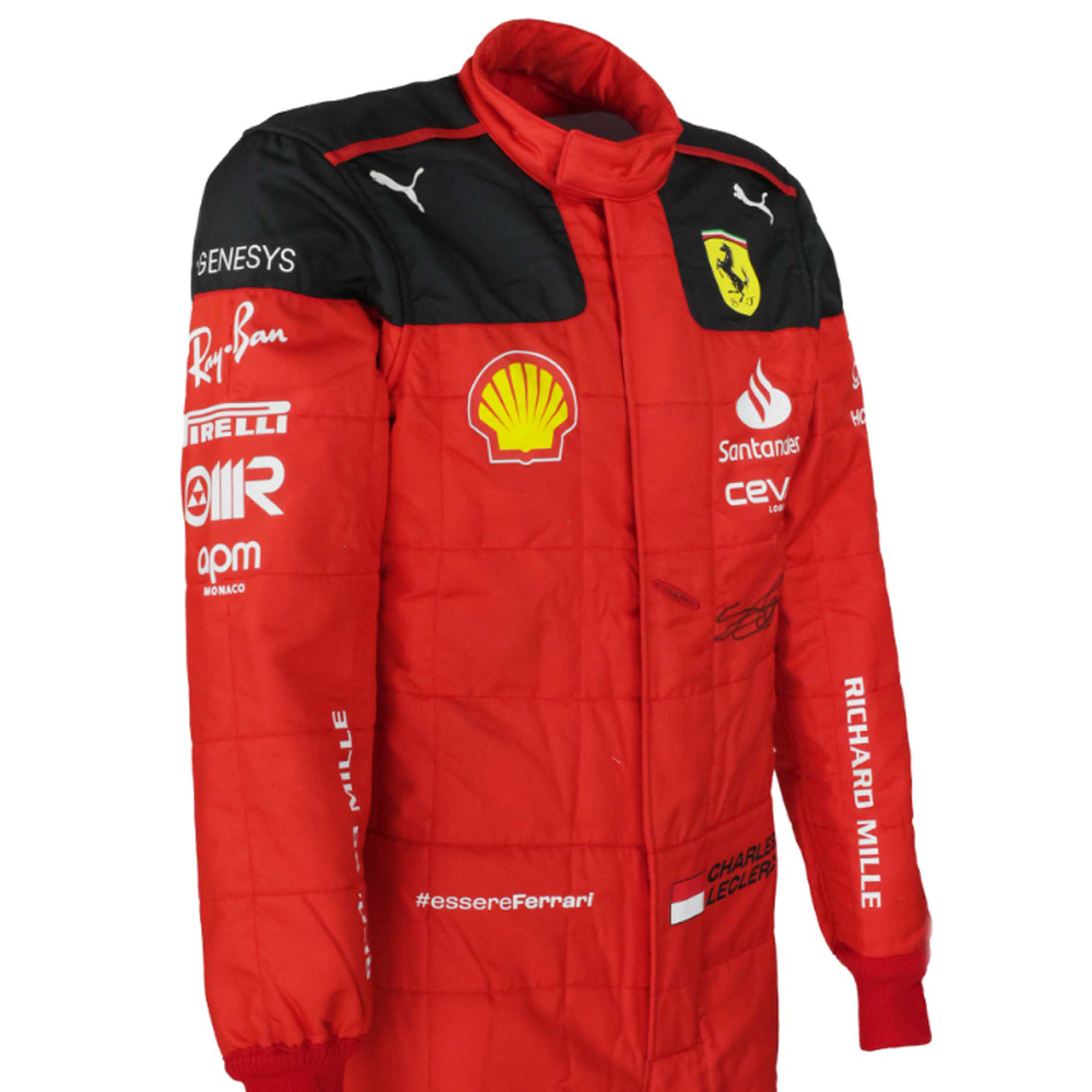 Charles Leclerc Scuderia Ferrari Race Suit 2023