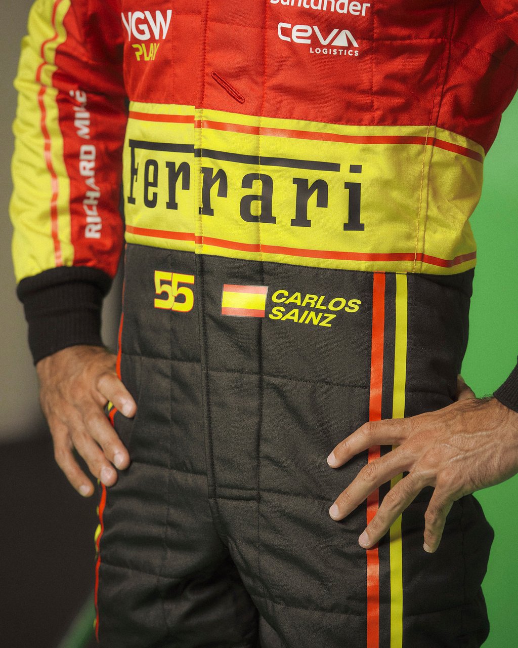 Carlos Sainz  Special Suit 2023 Monza