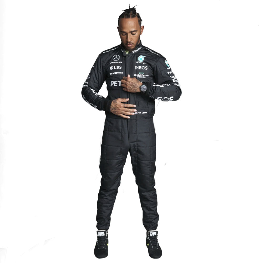 2023 Lewis Hamilton Mercedes-AMG Petronas F1 Team Replica Race Suit ...