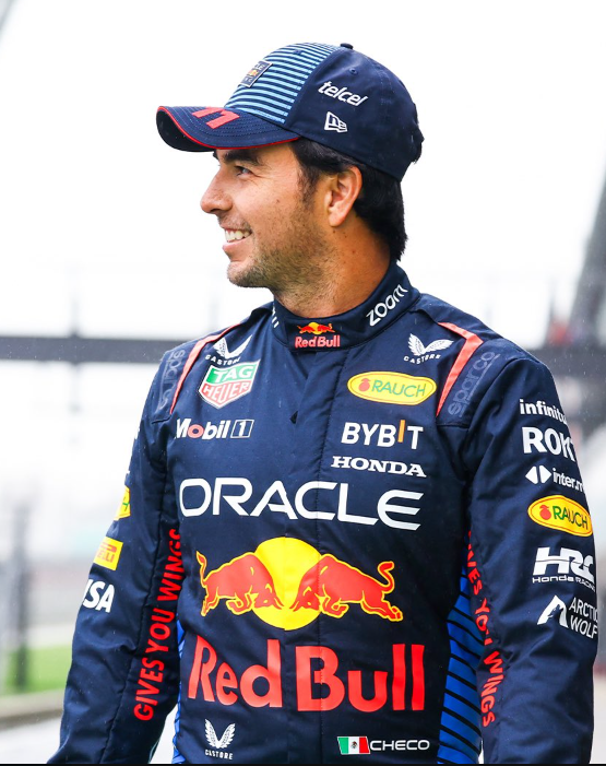 Sergio Pérez Red Bull Suit 2024