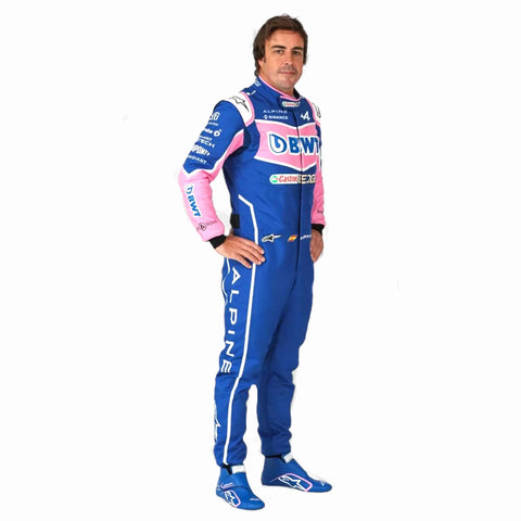 2022 FERNANDO ALONSO ALPHINE F1 RACE SUIT