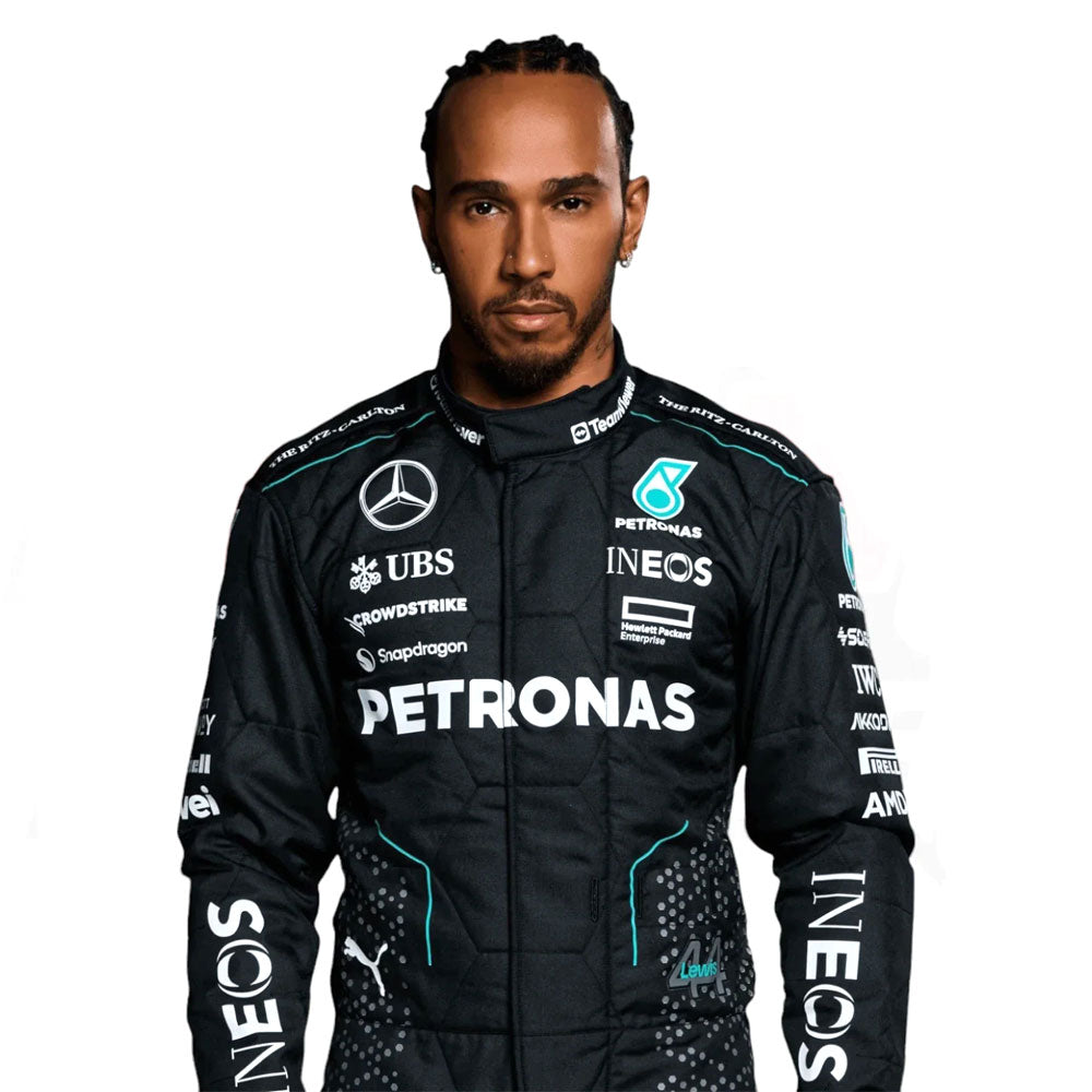 2024 Lewis Hamilton Mercedes AMG Petronas F1 Race Suit