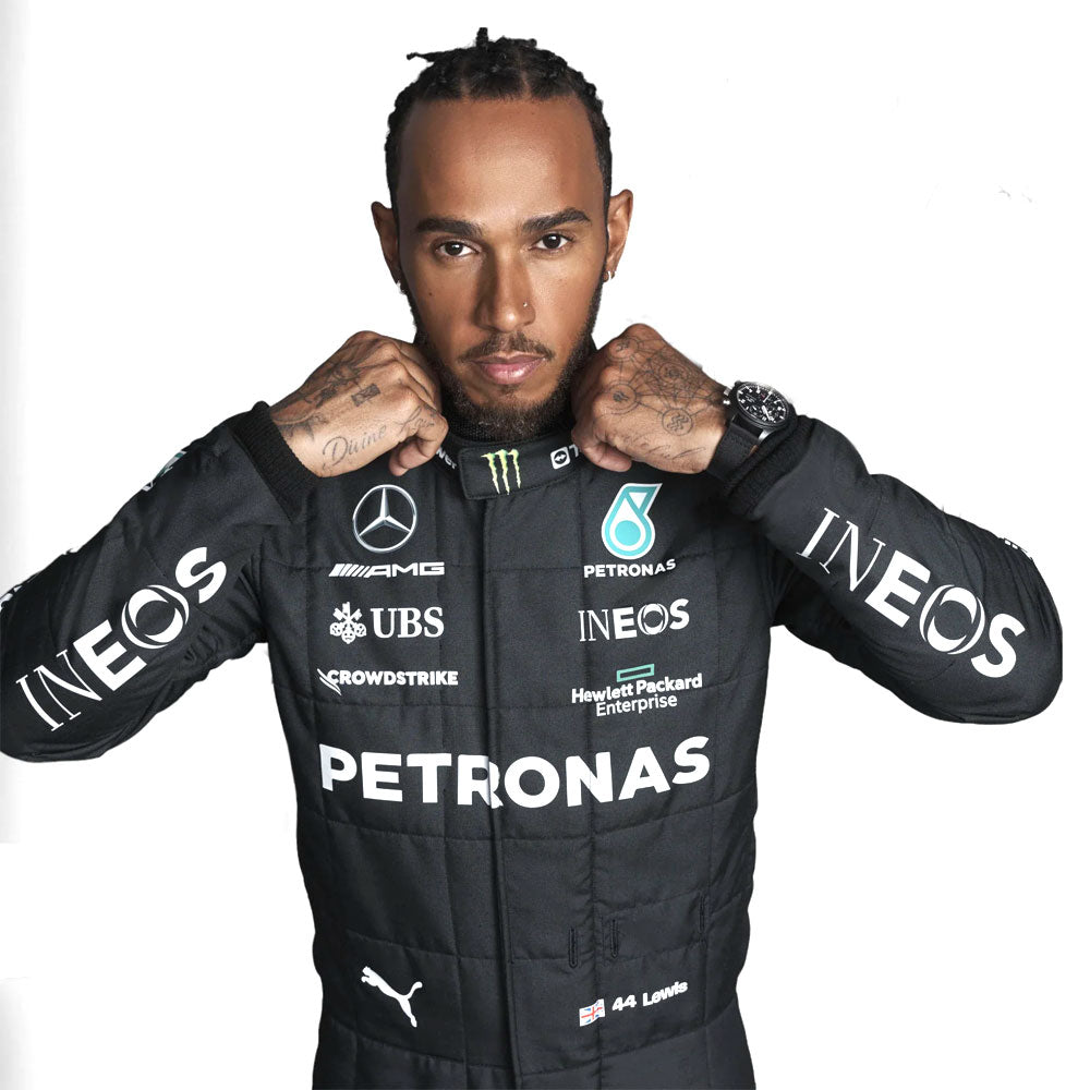 2023 Lewis Hamilton Mercedes-AMG Petronas F1 Team Replica Race Suit