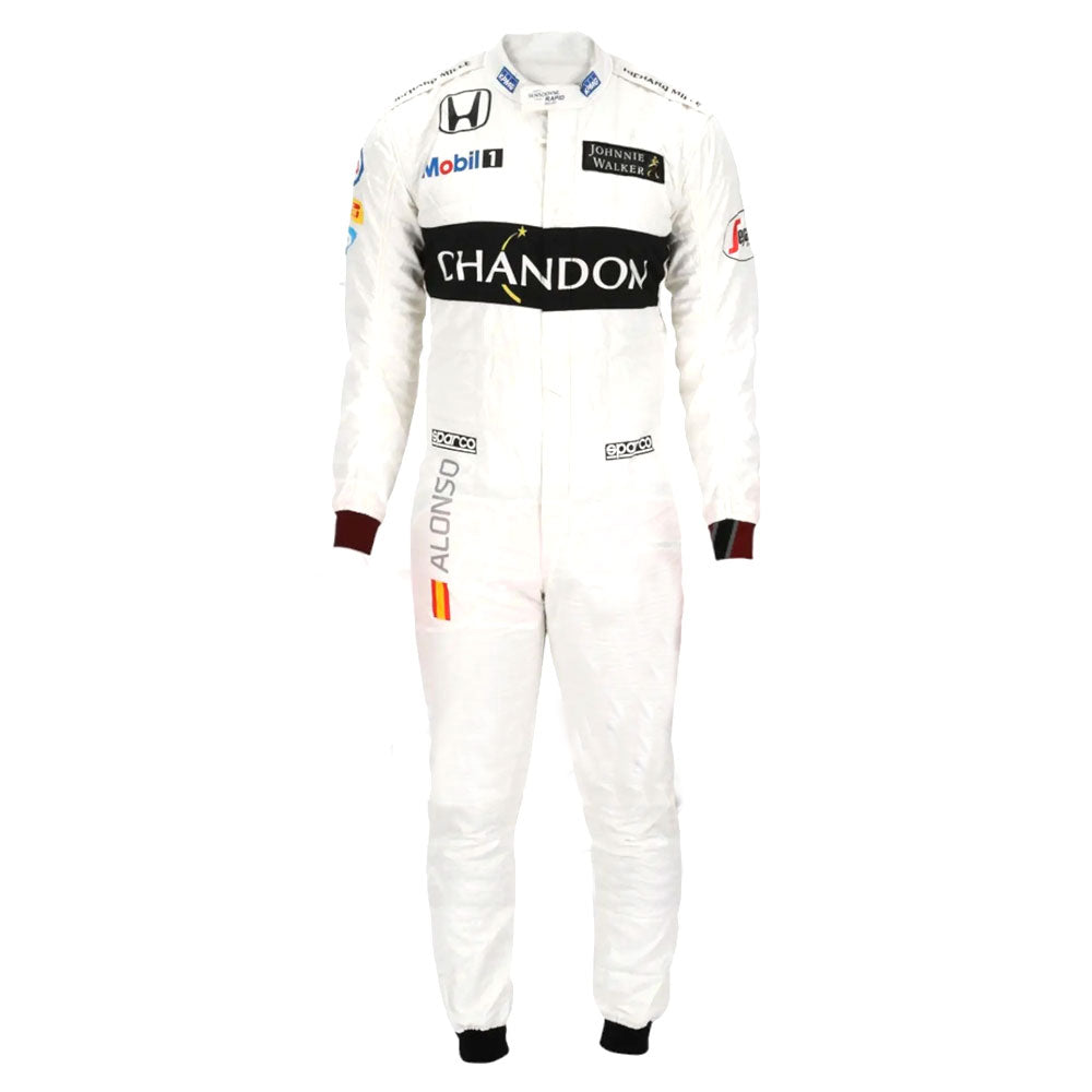 2016 Fernando Alonso McLaren F1 Team Race Suit