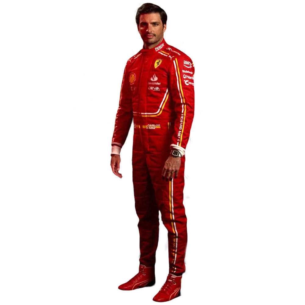 Carlos Sainz  Scuderia Ferrari Race suit 2024