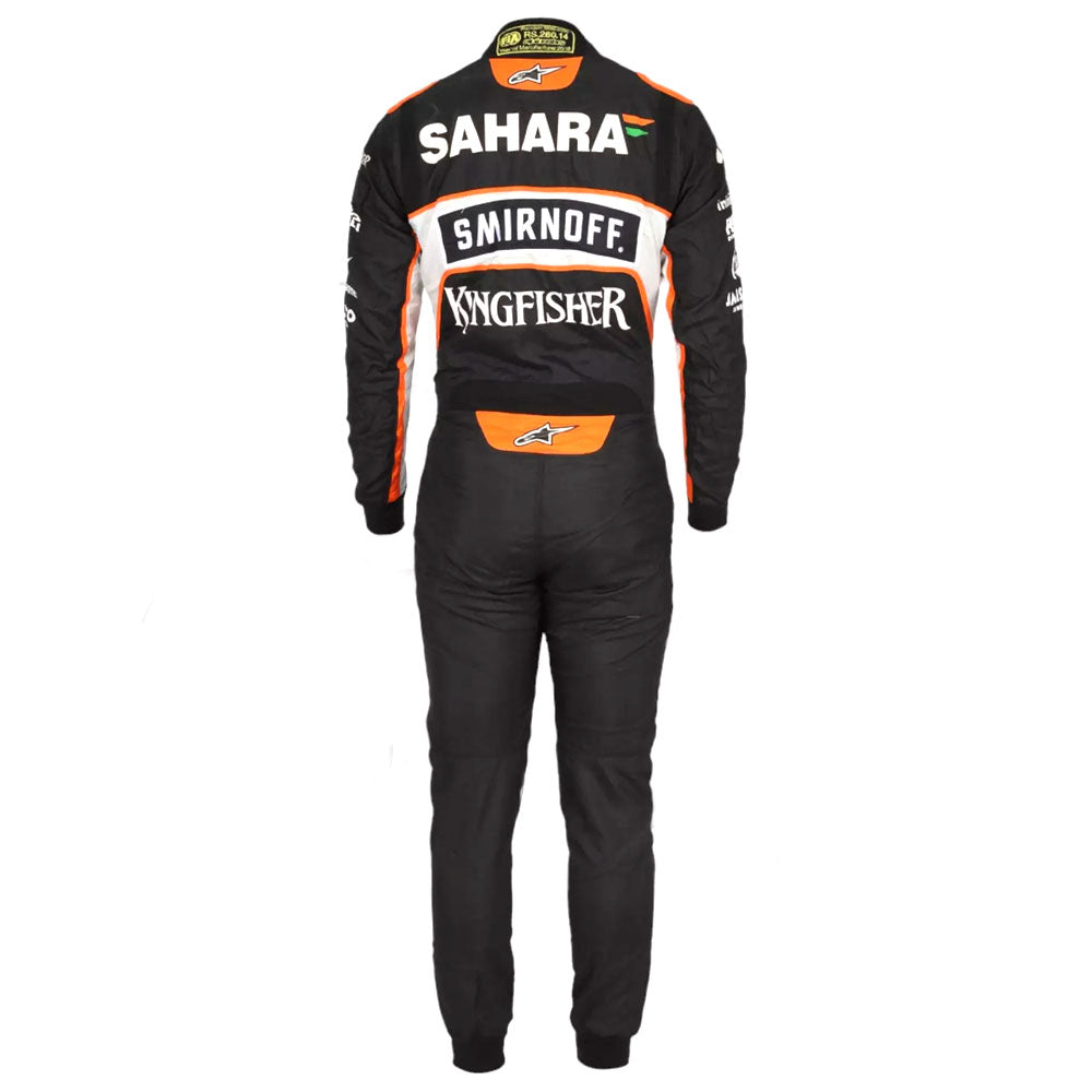 2016 Sergio Perez Sahara Force F1 Team Race Suit