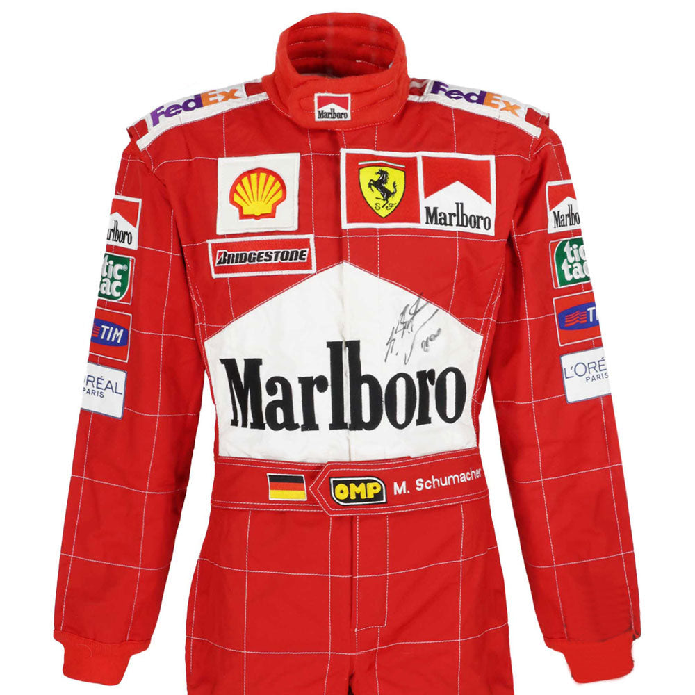 M Schumacher Replica Patches Suit 2004