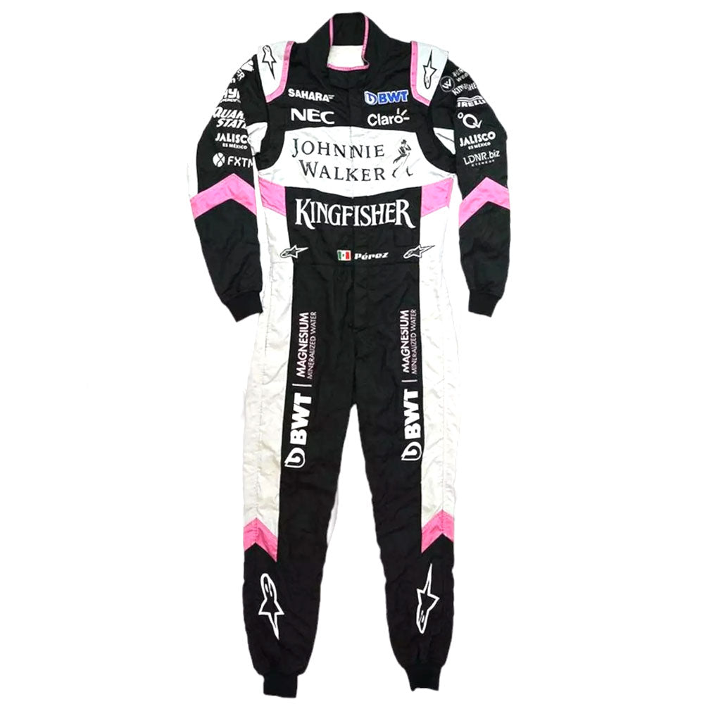 Sergio Pérez 2017 Sahara Force F1 Team Race Suit