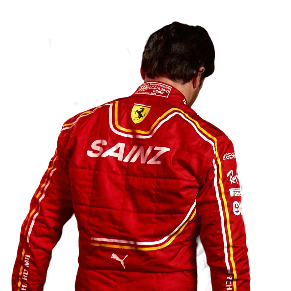 Carlos Sainz  Scuderia Ferrari Race suit 2024