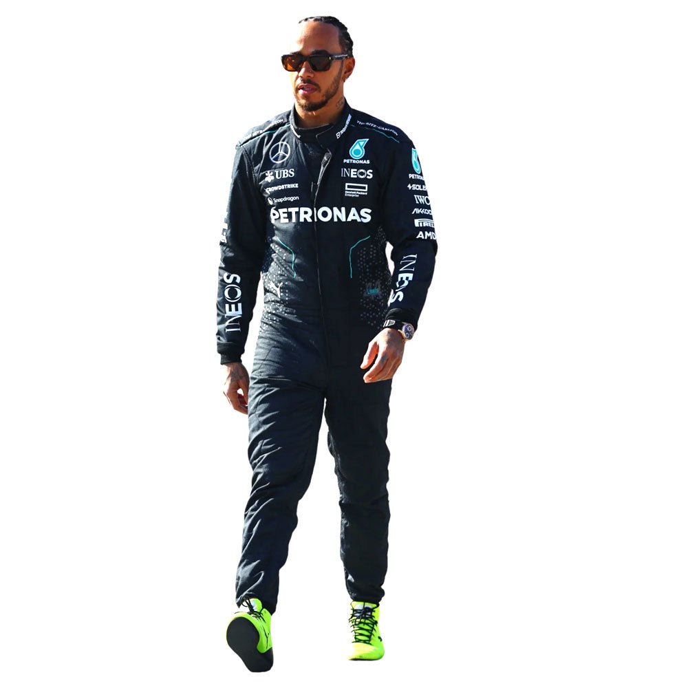 2024 Lewis Hamilton Mercedes AMG Petronas F1 Race Suit