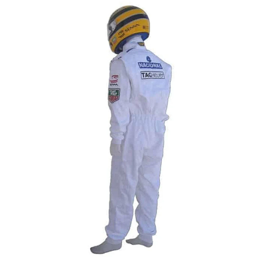 Ayrton Senna 1993 Replica Embroidered patches Suit