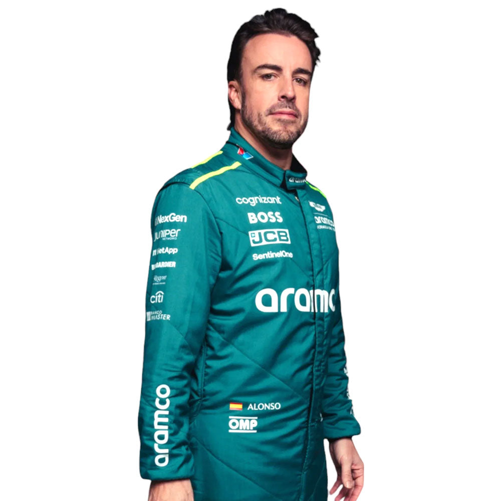 2024 Fernando Alonso Aston Martin F1 Team Race Suit