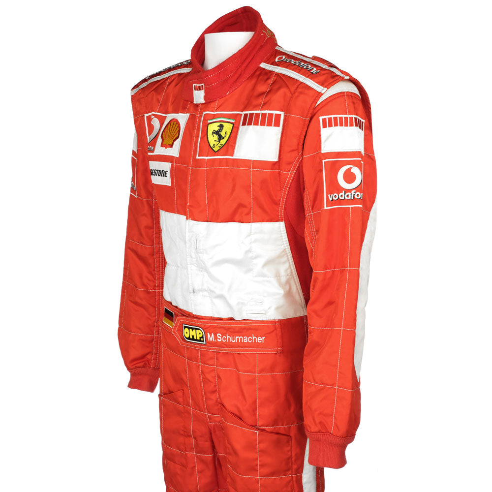 M Schumacher Replica Patches Suit 2006