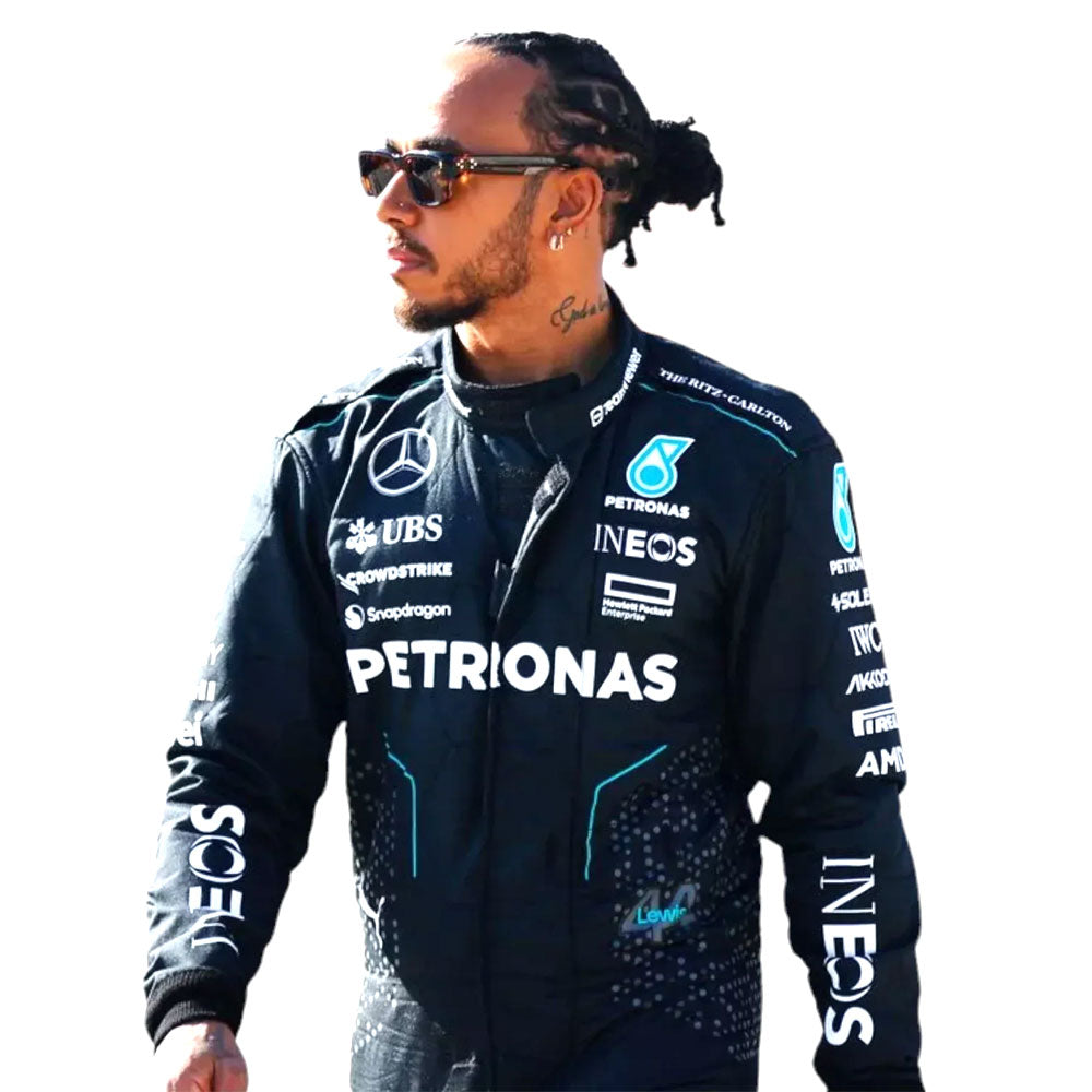 2024 Lewis Hamilton Mercedes AMG Petronas F1 Race Suit