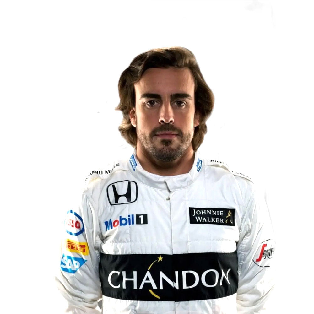 2016 Fernando Alonso McLaren F1 Team Race Suit